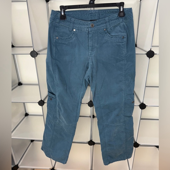 Pants - KÜHL Blue Women's Utility Pockets Hiking Cargo Pants Size 6